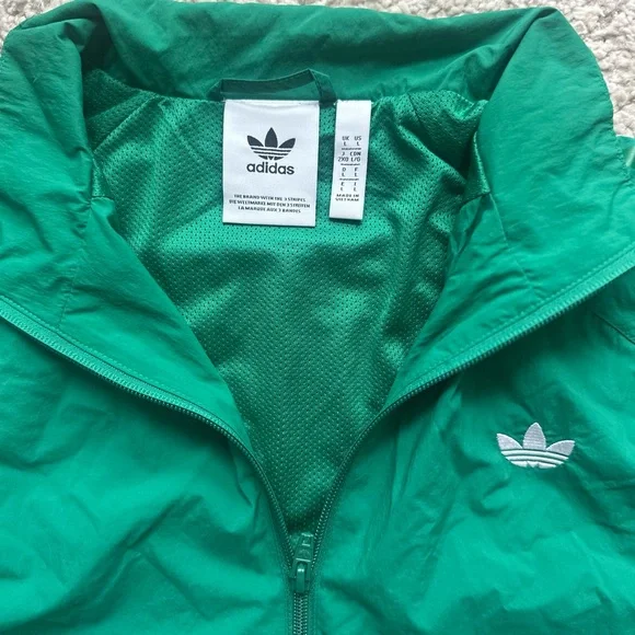 Adidas Flamestrike Green Track Top - Large - Picture 10 of 12